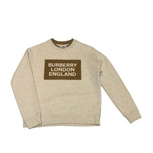 Kids Burberry Sweater Front & Back